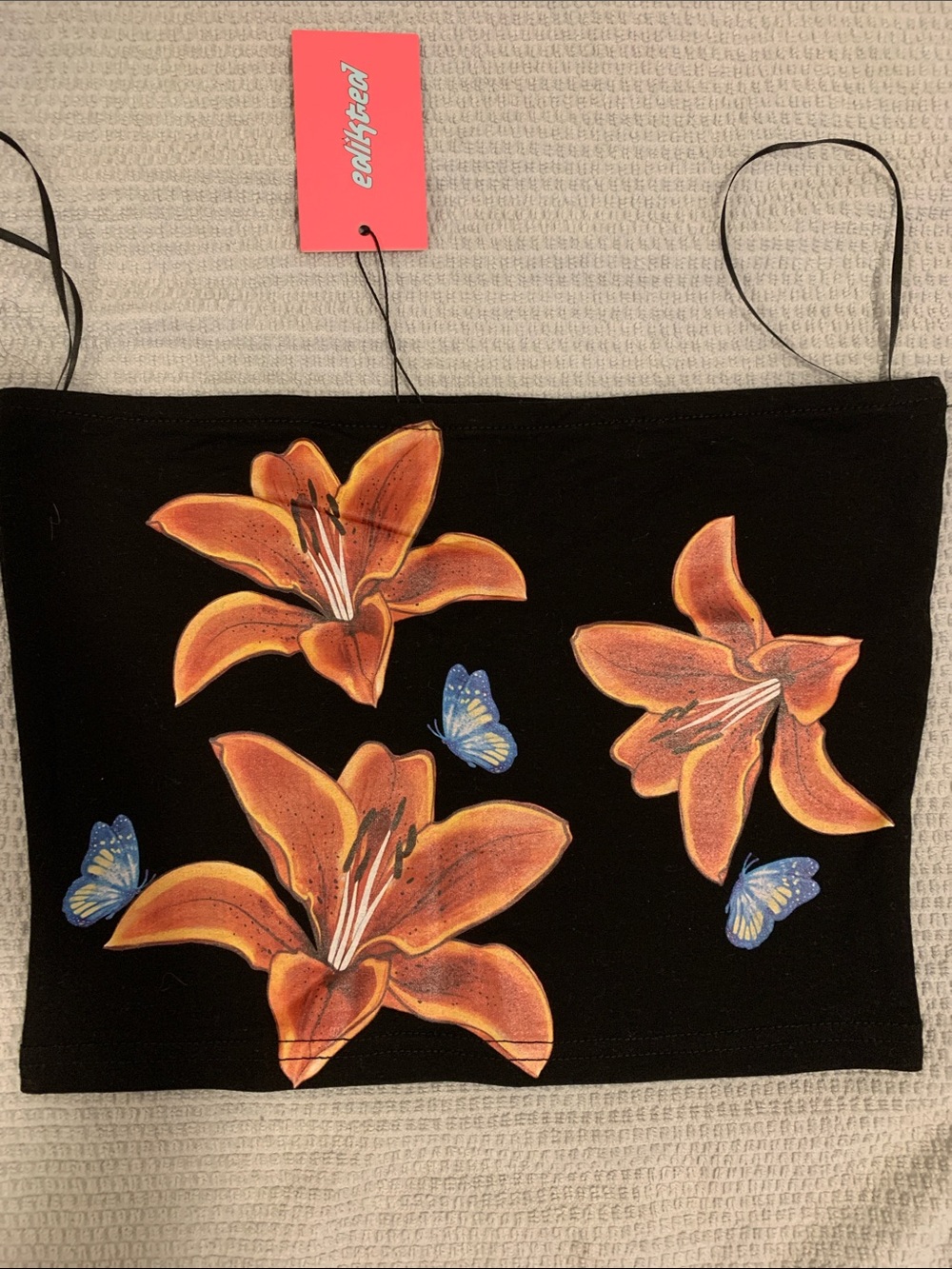 Edikted hibiscus top! NWT